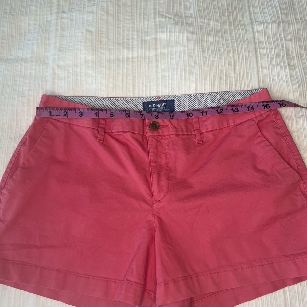 2/$30 Old Navy Pink Bermudas Tailored Chino Shorts - Picture 5 of 10